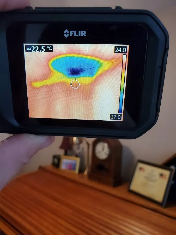 Thermal imaging inspection for water damage in East Alton