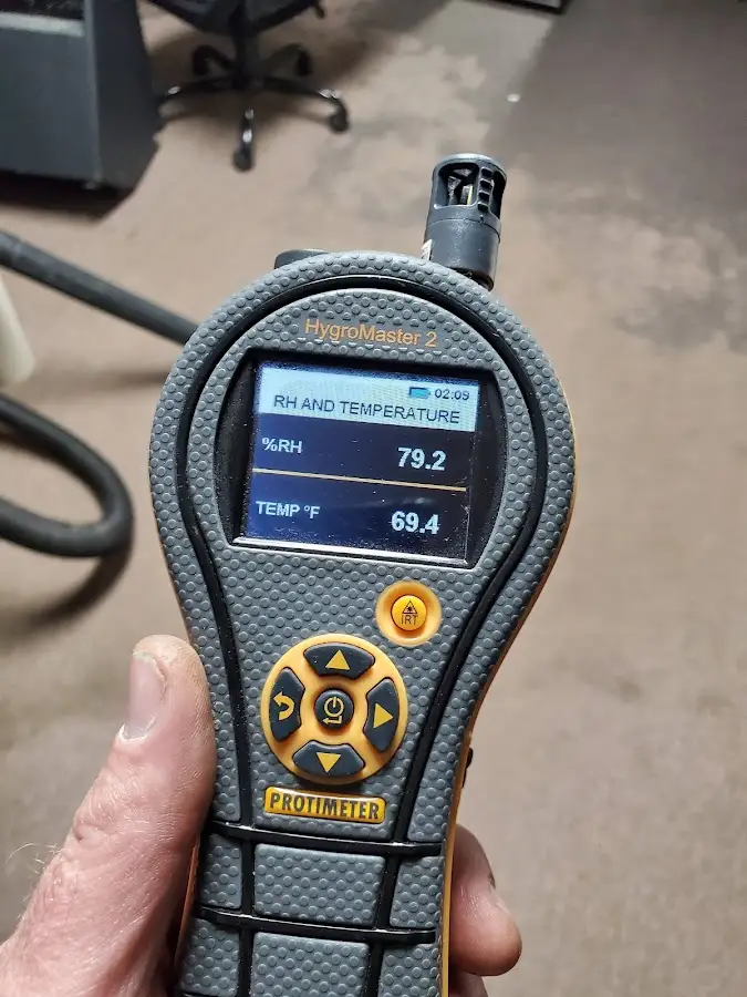Moisture meter humidity assessment for Mold Remediation & Removal in East Alton